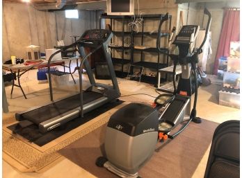 Pacemaster Treadmill And NordicTrack Ellipitical