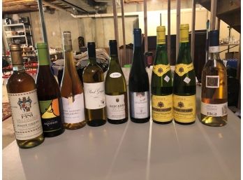 10 Bottles Of Mixed White Wines