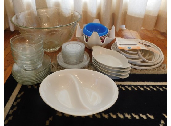 Group Of Dishes