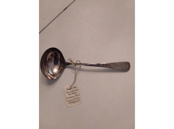 English Sterling Silver Ladle