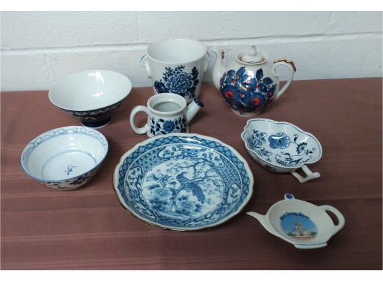 Group Of Blue And White China