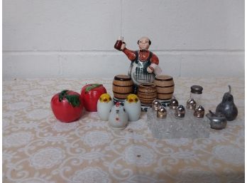 Collection Of Salt And Pepper Shakers