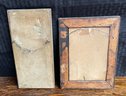 Two Masonic Frames And Cards Dated 1917 5x12'