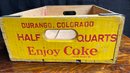 1966 Durango, Colorado Coca Cola Flat Nice! 12x18'