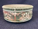 Roseville Donatello 1916-1930 Antique Art Pottery Ceramic Bowl 7'