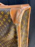 #2 Vintage Louis Vuitton Pullman Suit Case 22x24' Missing Clasp See Photos Still Zips Shut