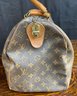 Vintage Louis Vuitton Bag 11x19' With Tag Read Description 1970-1990