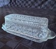F121 Crystal Butter Dish