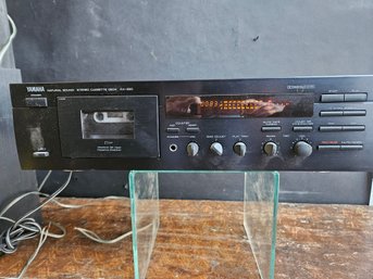 R69 - Yamaha KX-390 Cassette Deck - Working - No Remopte
