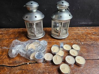 R94 - Tealight Metal Candle Holders - 8' X 4.5'