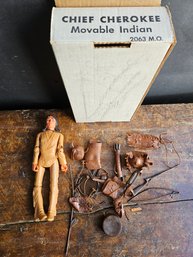 M6 - Chief Cherokee Figure (In Pieces) With Equipment
