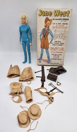 M13 - Marx Josie West Movable Cowgirl - With Box And Accessories