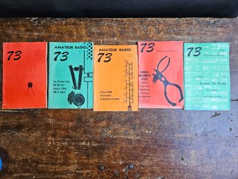 M36 - Five Issues Of 73 Magazine From The 1960's