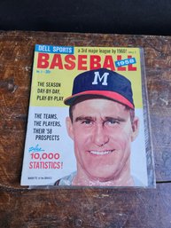 M49 - Dell Sports 1958 Baseball Annual Magazine