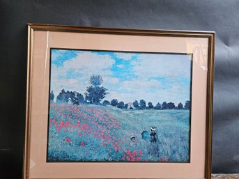 M71 - Monet - Corn Poppies Framed Print - 31.5'x26' - LOCAL PICKUP ONLY