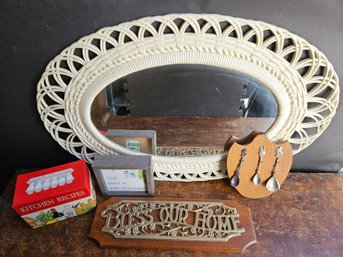 M87 - Mirror & Miscellaneous Home Decor Items - Mirror 30'x19' - Others 6' & 5'x17' - LOCAL PICKUP ONLY