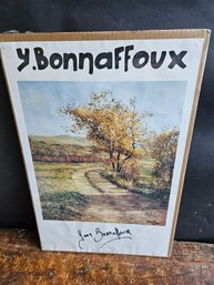 M112 - Yvon Bonnaffoux Expo Poster - Signed - 15.5'x23.5' - LOCAL PICUP ONLY