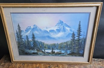 M138 - Scenic Print Framed - Unsigned - 27.5'x20' - LOCAL PICKUP ONLY