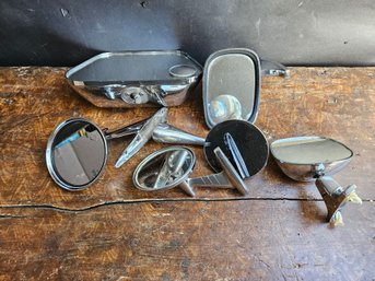 M195 - Miscellaneous Automotive Mirrors Plastic And Metal - 4' To 10'