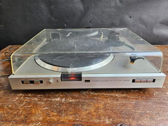M228 - Sansui FR-D45 Turntable - Working - Needs New Dust Cover Hinges - LOCAL PICKUP ONLY
