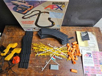 M255 - AFX Aurora California Speedway Track - No CARS - Tested/Working - LOCAL PICKUP ONLY