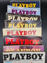 M302 - Playboy Magazine 1973,4,5,6,9 Issues