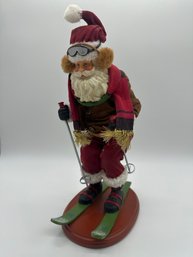 C9 The Legend Of Santa Large Quality Santa Figure 19'Large Quality Skiing Santa Figure 13'