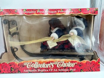 T72 Collector's Choice Dolls Antique Sled