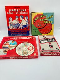 T140 1950/60's Activity Board Games
