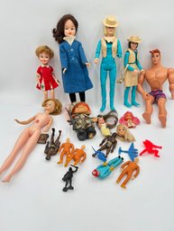 T155 Miscellanious Vintage Doll Lot