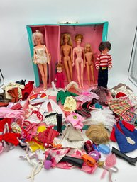 T61 Vintage Barbie And 1960's Doll Lot