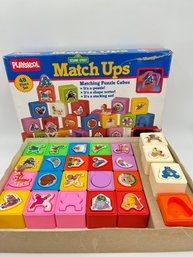 T67 1987 Playskool Match Up Puzzle Game