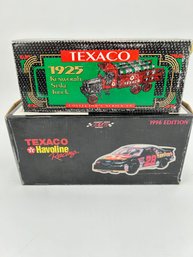 T97 Texaco Die Cast Cars And Banks