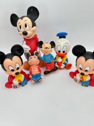 T126 1980's Disney Rubber Squeaky Toys