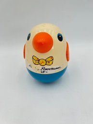 T137 1960's Playskool Musical Chick Rolypoly