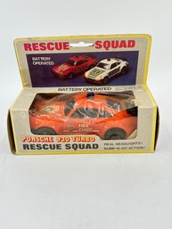 T142 1980's Rescue Squad Battery Operated Car