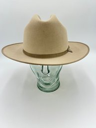V9 Beige Open Road Stetson Cowboy Hat Size 7 1/4