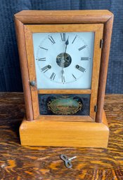 Vintage Clock Runs Then Stops 5x9x14' Made In The USA