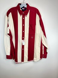 V73 Men's Large Tommy Hilfiger Button Shirt New With Tags