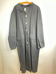 V75 Old Frontier Black Duster Coat Men's XL