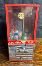 #2 Toy N Joy 25 Cent Vending Machine 7x14' With Key