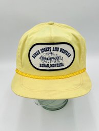 V117 Ronan Sports And Western Ronan Montana Truckers Hat