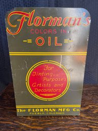 Florman's Oil Metal Store Display Rack 10x16'