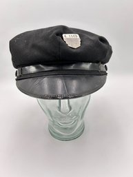 V212 1940's Chauffeur Hat With Colorado Chauffeur 1942 Pin