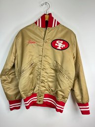 V325 1980's San Francisco 49er's Starter Jacket Size 36