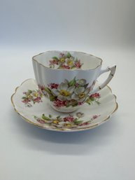 F130 Victoria China Cup And Saucer