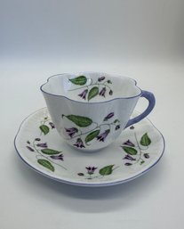 F132 Shelley China Cup And Saucer
