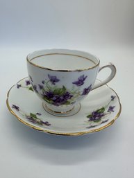 F134 Duchess China Cup And Saucer