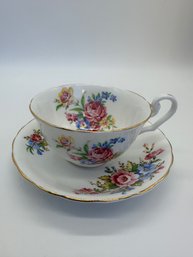 F136 Victoria China Cup And Saucer