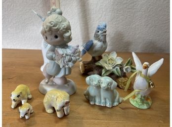 6' Precious Moments And Other Cool Figurines! Polar Bears!